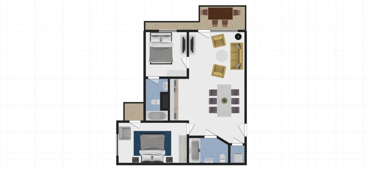 Apartello Modern Apartment - Garden Of Eden สวิติ วลัส ภายนอก รูปภาพ